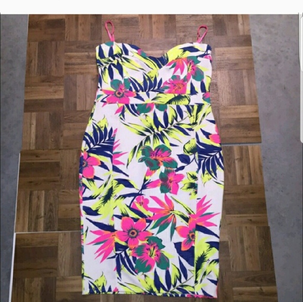 Tropical summer dress